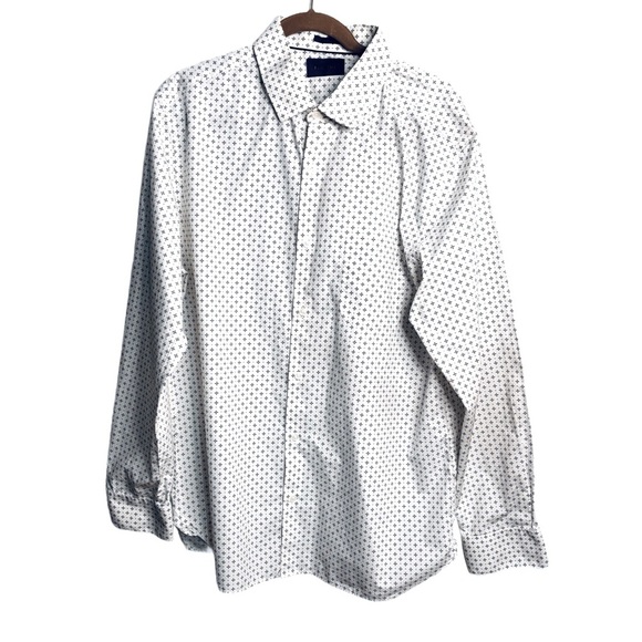 FAIRLINE LONG SLEEVE DRESS SHIRT SIZE XL 100% COTTON - Picture 1 of 5